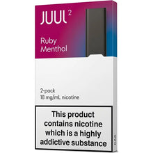 Load image into Gallery viewer, JUUL2 Ruby Menthol Pods Front
