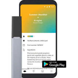 JUUL2 Summer Menthol Pods and Google Play