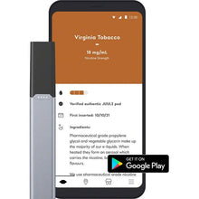 Load image into Gallery viewer, JUUL2 Virginia Tobacco Pods and Google Play
