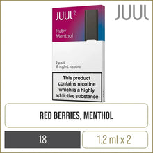 Load image into Gallery viewer, JUUL2 Ruby Menthol Pods
