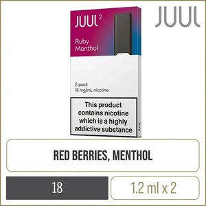 JUUL2 Ruby Menthol Pods