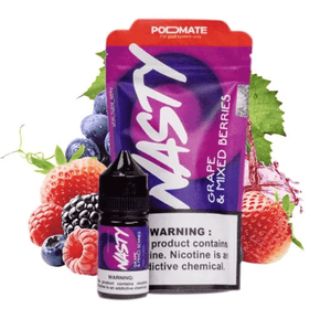Nasty PodMate Nic Salt - Grape & Mixed Berries