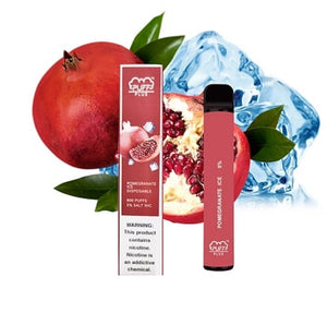puff plus pomegranate ice disposable device