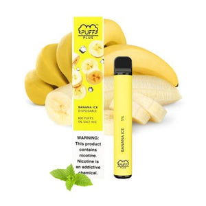 banana ice disposable puff plus 