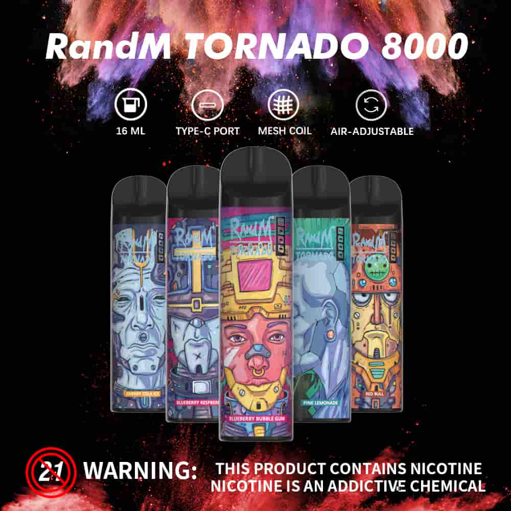 Tornado R&M Pink Lemonade (8000 Puffs)