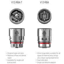 Load image into Gallery viewer, SMOK V12 RBA T Replacement Coils
