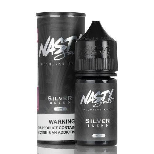 nasty silver blend pure nicotine liquid