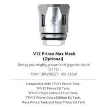 Load image into Gallery viewer, SMOK V12 Price Mex Mesh Replacement Coils
