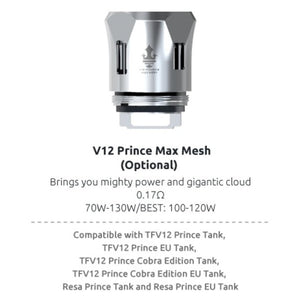 SMOK V12 Price Mex Mesh Replacement Coils