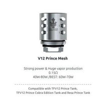Load image into Gallery viewer, SMOK V12 Price mesh Replacement Coils description
