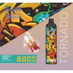 Tornado R&M Disposable Energy Drink (6000 Puffs)
