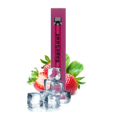 VapeSoul Mini Smile Strawberry Ice (1000 Puffs)