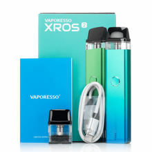 Load image into Gallery viewer, Vaporesso XROS 2 16W Pod System Packaging
