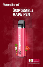 Load image into Gallery viewer, vape soul Strawberry Banana Ice disposable vape
