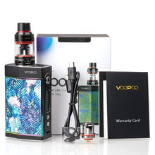 Load image into Gallery viewer, Voopoo TOO 180W TC Starter Kit packaging content
