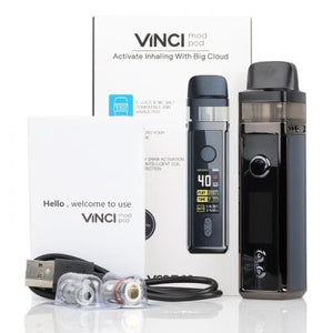 Voopoo Vinci 40W Pod Mod Kit packaging contents