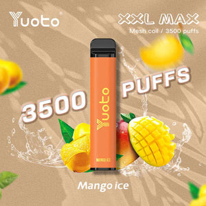 Yuoto XXL MAX Mango Ice (3500 Puffs)