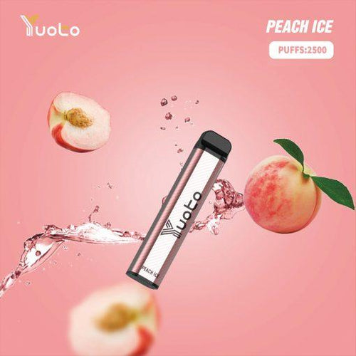 Yuoto XXL Peach Ice (2500 Puffs)