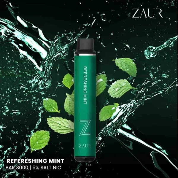 Zaur Refreshing Mint Disposable (3000 Puffs)